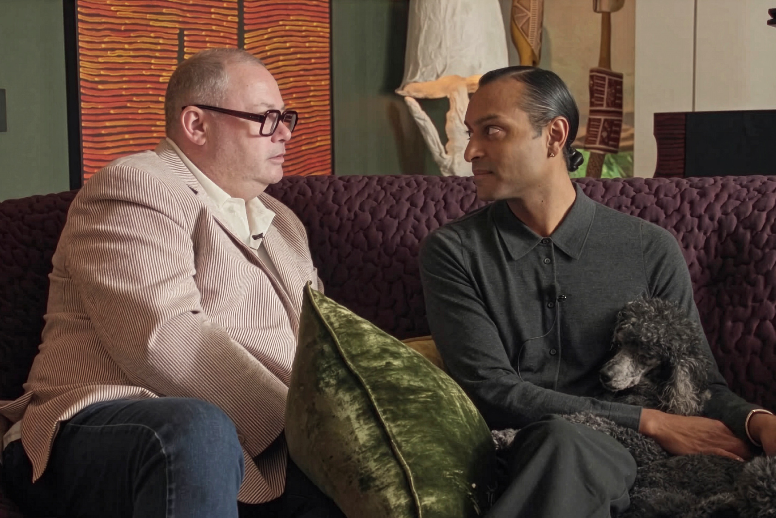 Brahman and Jason at home in Piccolo House